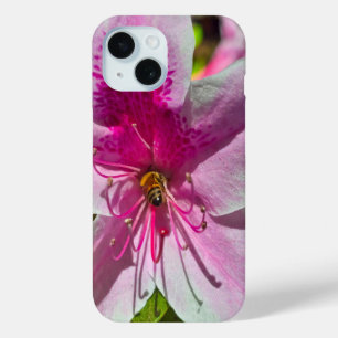 Coque Case-Mate iPhone magnifiques fleurs d'azalée rose au Descanso Garde