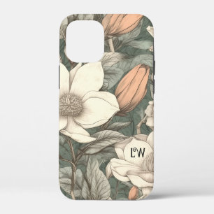 Case-Mate iPhone Case Magnolias rustiques personnalisées florales botani