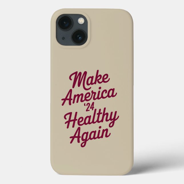 Coques Case-Mate iPhone MAHA Rendre l'Amérique en santé patriotique (Verso)