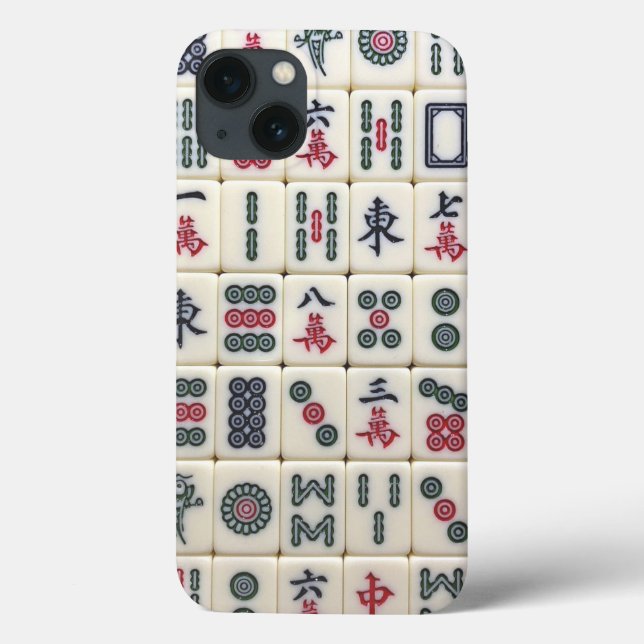 Coques Case-Mate iPhone Mahjong Tiles (Verso)