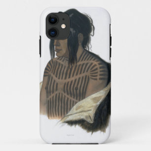 Coque Case-Mate iPhone Mahsette-Kuiuab, chef des Indiens de Cree, plat