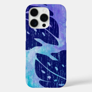 Coque iPhone 16 Pro Maikai Hawaiian Monstera Feuille Cravate-Dye Mélan