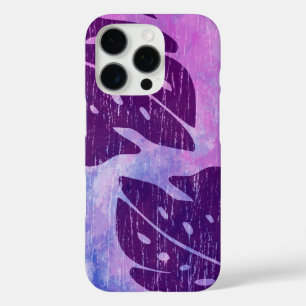 Coque iPhone 16 Pro Maikai Hawaiian Monstera Feuille Cravate-Dye Mélan