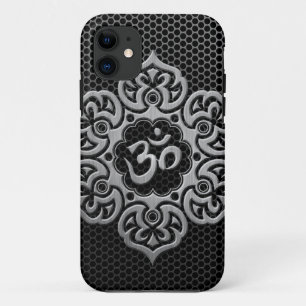 Coque Case-Mate Pour iPhone Maille en acier OM floral
