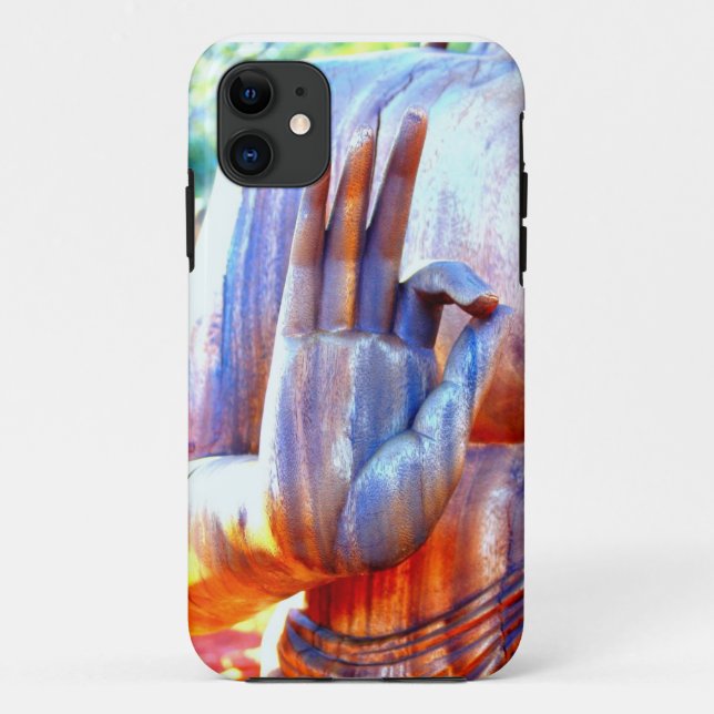 Coques Case-Mate iPhone Main Bouddha (Dos)