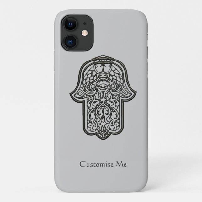 Coques Case-Mate iPhone Main de henné de Hamsa (coque iphone original) (Dos)