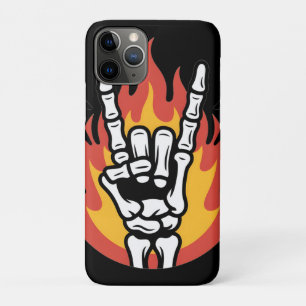Case-Mate iPhone Case Main de squelette Rock and Roll : Signe de Classic
