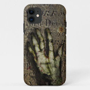 Coques Pour iPhone Main en hausse de zombi