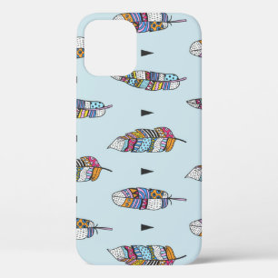 Case-Mate iPhone Case Main en plume style Boho tirée