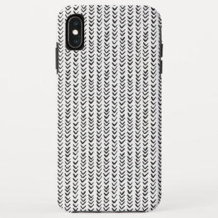 Case-Mate iPhone Case Main noire et blanche dessinée Herringbone