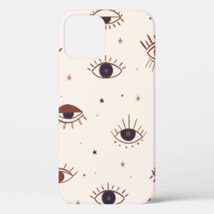 Case-Mate iPhone Case Main Tirée Yeux Mystique Motif sans Seamless. Evil