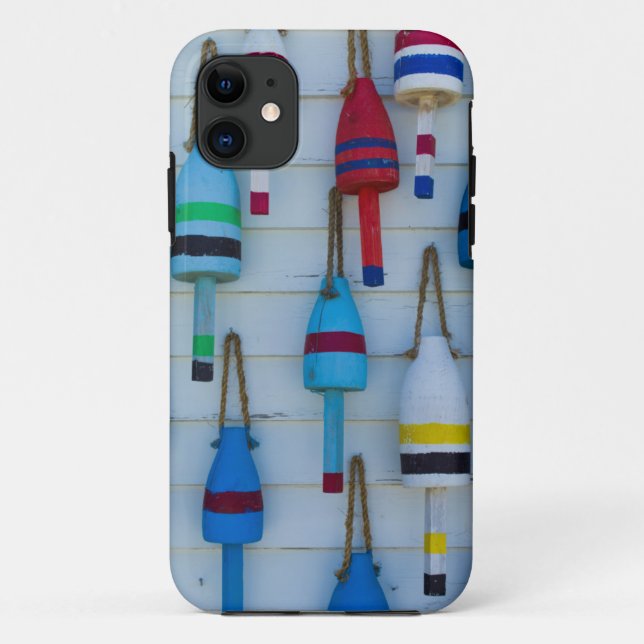 Coques Case-Mate iPhone Maine, Stonington, bouées décoratives pour homards (Dos)