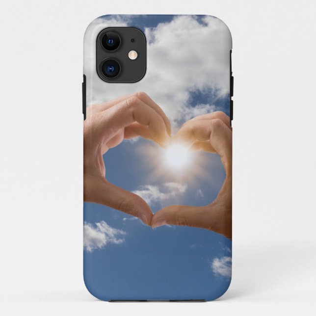 Coques Case-Mate iPhone Mains d'amour (Dos)