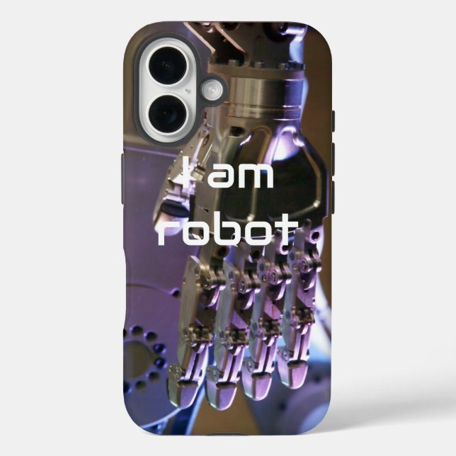 Coques Case-Mate iPhone Mains de robot  (Verso)