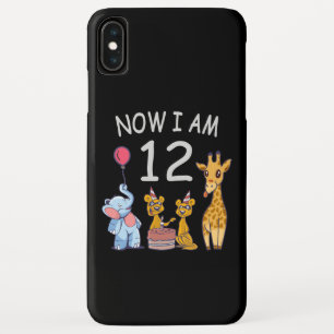Case-Mate iPhone Case Maintenant, j'ai 12 ans 12e anniversaire au Zoo