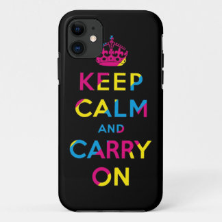 Coques Pour iPhone maintenez calme et continuez CMYK