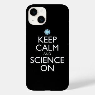 Coque Case-Mate iPhone Maintenez Le Calme Et La Science Sur
