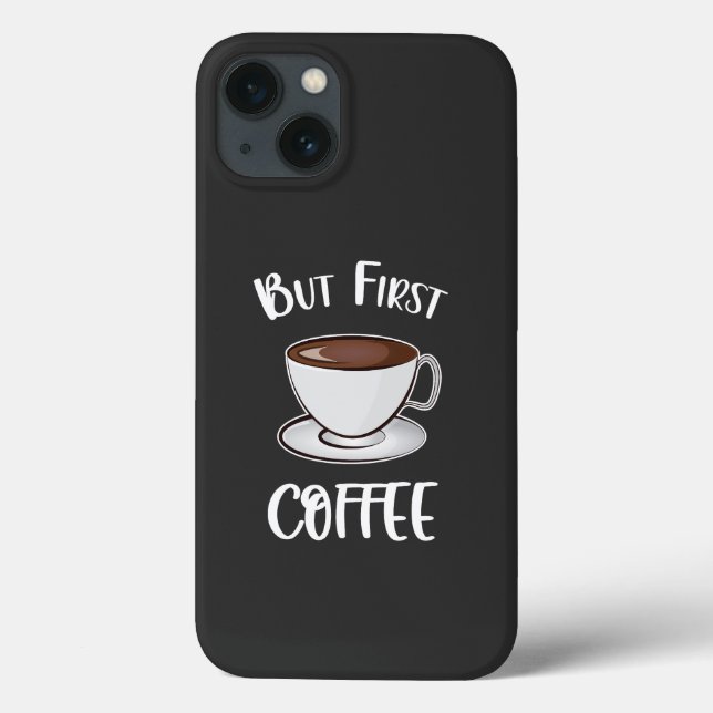 Coques Case-Mate iPhone Mais Premier Café - Amateur De Café (Verso)