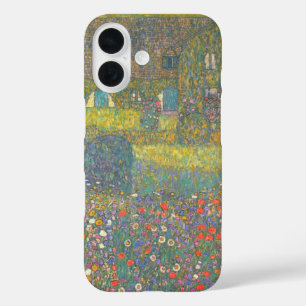 Coque Pour iPhone 16 Maison de campagne par l'Attersee par Gustav Klimt