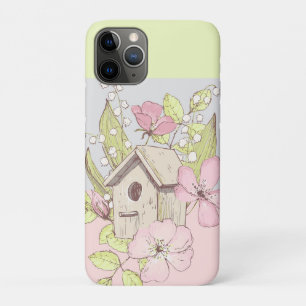 Case-Mate iPhone Case Maison d'oiseau Floral Bloc de Couleurs