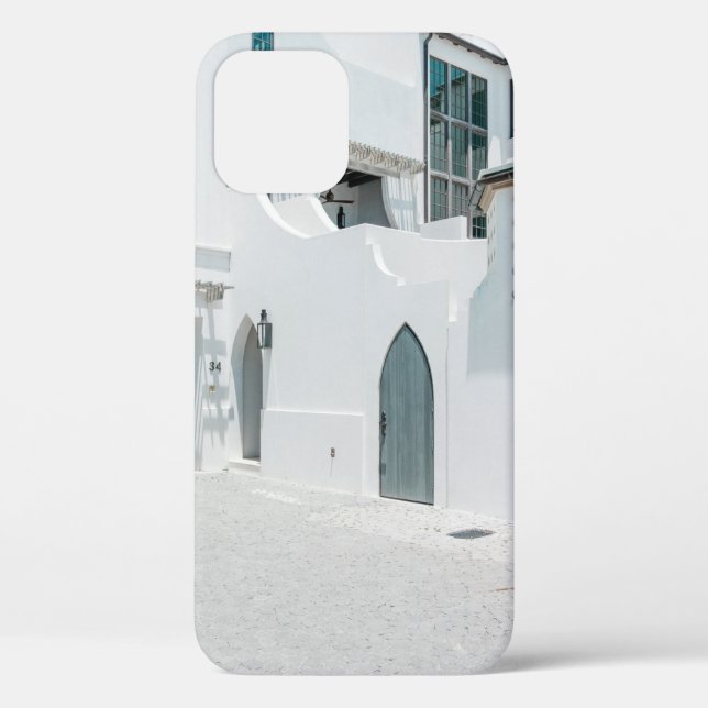 Coques Case-Mate iPhone Maison en béton blanc (Verso)