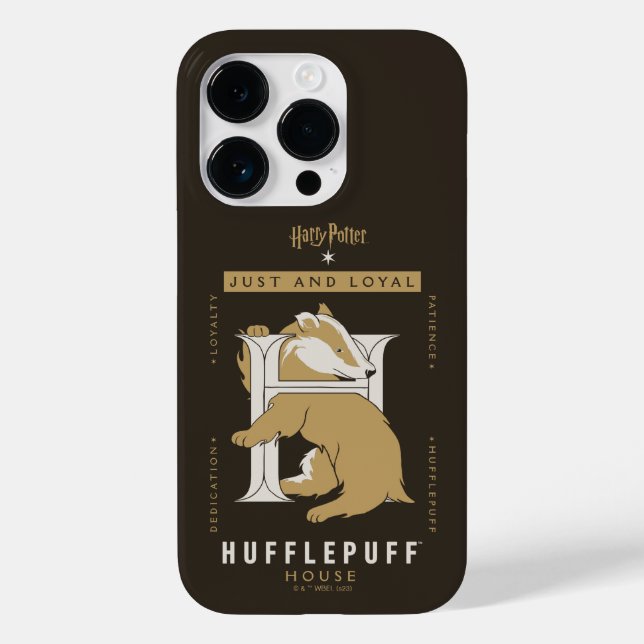Coques Case-Mate iPhone Maison HUFFLEPUFF™ Juste Et Loyale (Verso)
