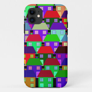 Case-Mate iPhone CASE MAISONS COMMUNAUTÉ MAISON COLORÉE