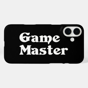 Coque Pour iPhone 16 Plus Maître de jeu