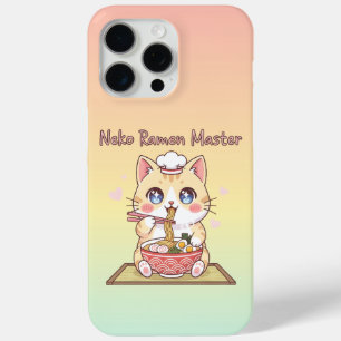 Coque Case-Mate iPhone Maître de Ramen Neko Kawaii Mignon Chat Cuisinier