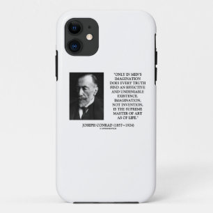Coque iPhone 11 Maître d'imagination de Joseph Conrad d'art