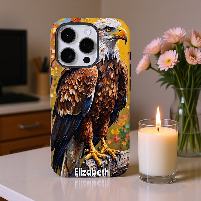 Coques Case-Mate iPhone Majesté de saison, le repos de l'aigle (Créateur téléchargé)