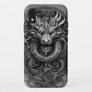 Case-Mate iPhone Case Majesté du dragon noir : Design de tee-shirt mysti