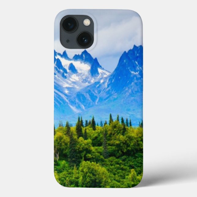 Coques Case-Mate iPhone Majestic Alaska Mountains (Verso)