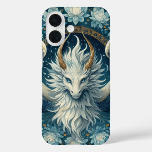 Coque Pour iPhone 16 Majestic Dragon Mandala Floral
