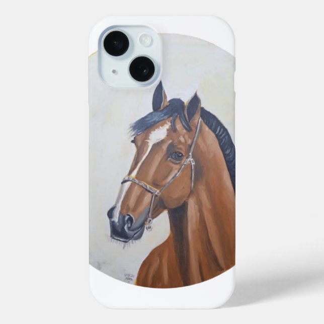 Coques Case-Mate iPhone Majestic Horse Portrait T-Shirt (Verso)