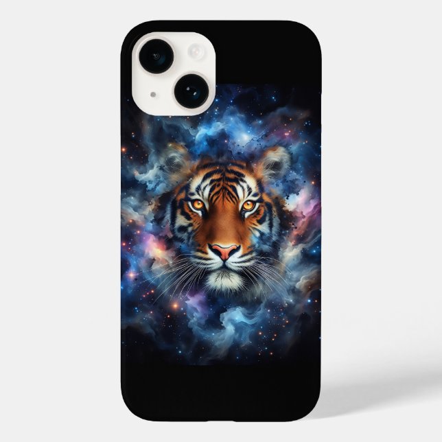 Coques Case-Mate iPhone Majestueuse nébuleuse cosmique Tiger - Fantastique (Verso)