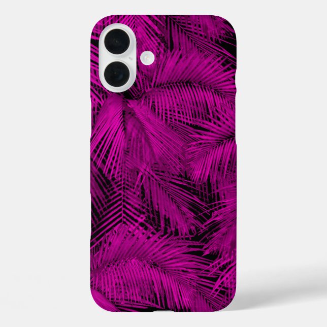 Coques Case-Mate iPhone Makana Palms Hawaiian rose Feuilles tropicaux (Verso)