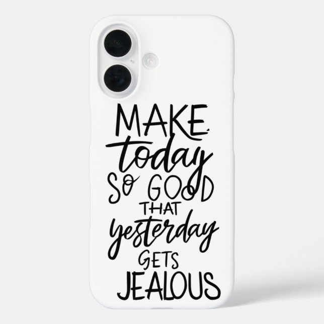 Coques Case-Mate iPhone Make Today Count : Live with No Regrets (Verso)