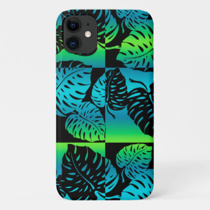 Case-Mate iPhone Case Makua Monstera Hawaiian Stried Blend Turq