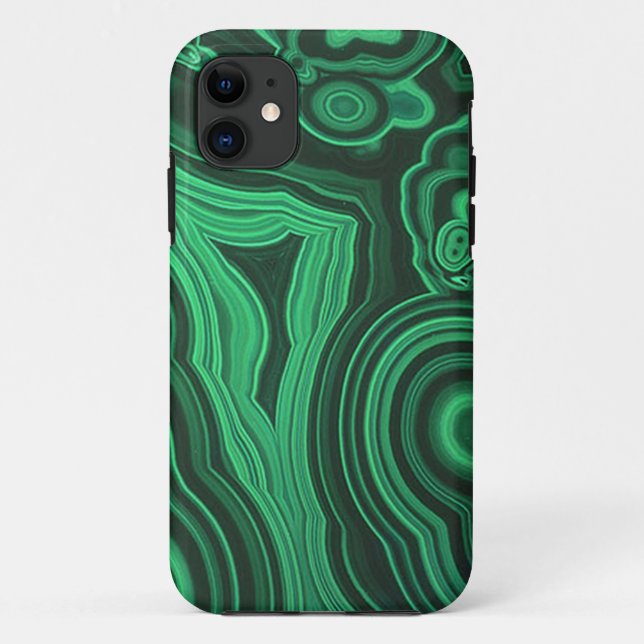 Coques Case-Mate iPhone Malachite (Dos)