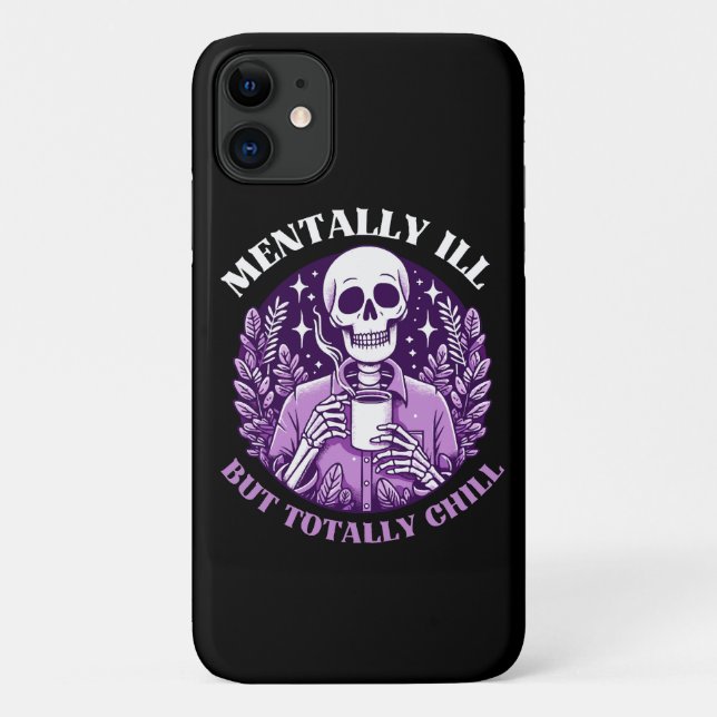 Coques Case-Mate iPhone Malade Mental Mais Totalement Cool (Dos)