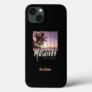 Case-Mate iPhone Case Maldives Indian Ocean vintage sunset