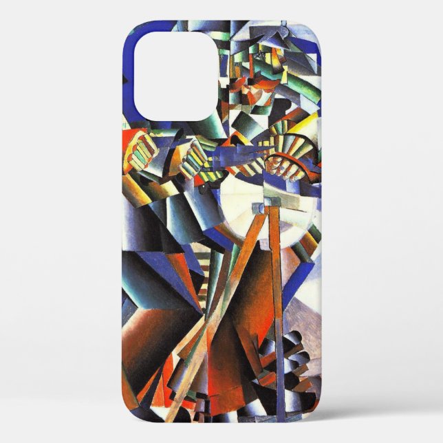 Coques Case-Mate iPhone Malevich Kazimir Le Knifegrinder (Verso)