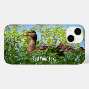 Coque Case-Mate iPhone Mallard et canettes-Natation par Shirley Taylor