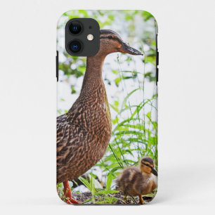 Coque Case-Mate iPhone Mallard et Ducklings par Shirley Taylor
