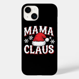 Coque Case-Mate iPhone Mama clauds avec chapeau santa