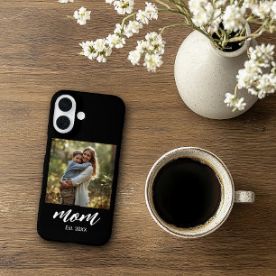 Coque Pour iPhone 16 Maman a établi la fête des mères photo