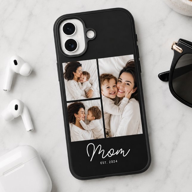 Coques Case-Mate iPhone Maman a établi le script noir 3 Photo (Créateur téléchargé)