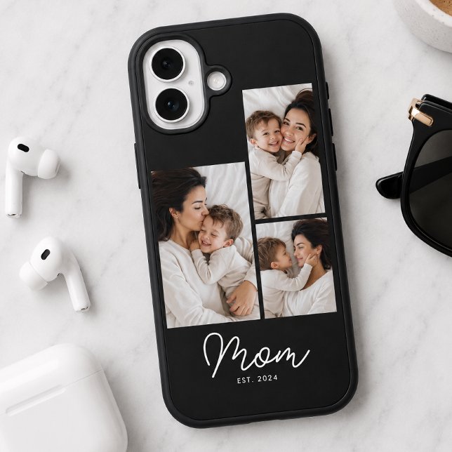 Coques Case-Mate iPhone Maman a établi le script noir 3 Photo (Créateur téléchargé)