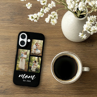 Coque Pour iPhone 16 Maman a établi un script moderne 3 Photo
